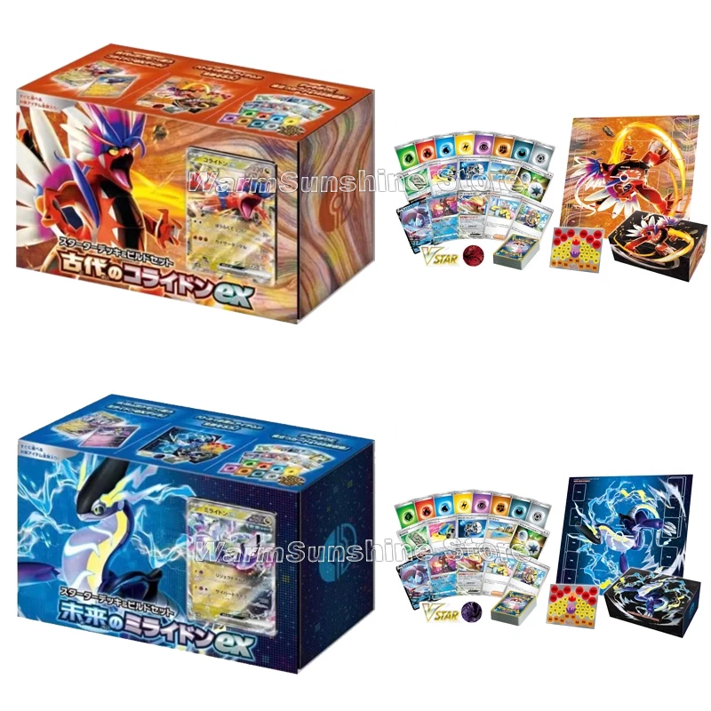 Original Pokemon Cards PTCG Gift Box Anime Game Japanese Version Genuine TCG Card Board Game Toys Children Birthday Gifts