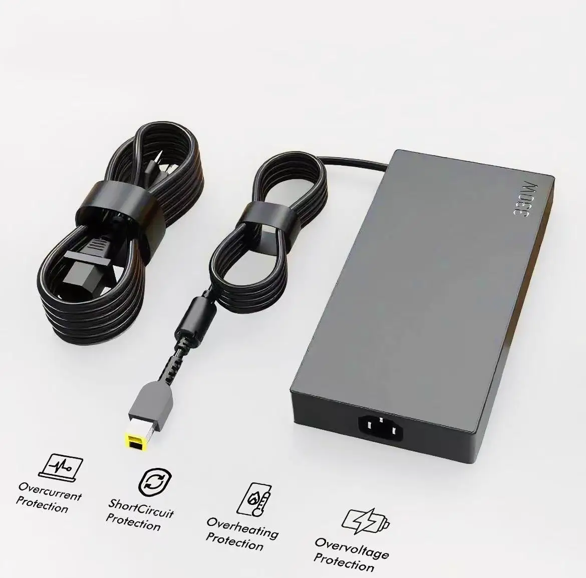 

330W 20V 16.5A high-power AC power adapter suitable for Lenovo, compatible with Models ADL330SCC3A ADL330SLC3A ADL330SDC3A