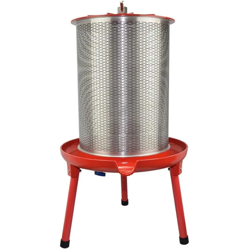 Hydraulic Fruit Wine Press - Electricity-Free/Water-powered Cider Wine Bladder Press, Natural Juice Making(with Filter Bag)