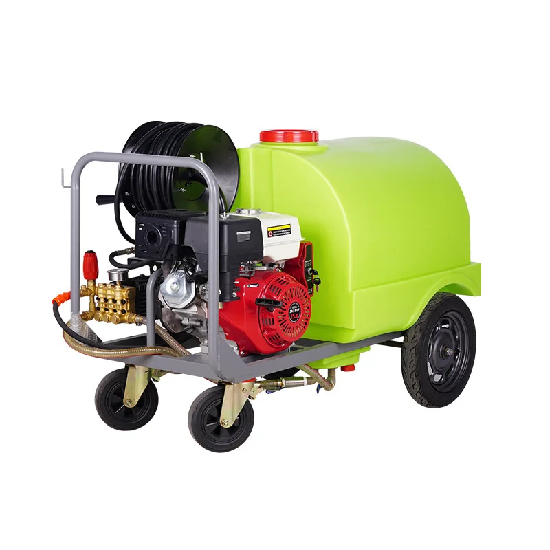 

Gasoline fuel ultra-high pressure pipeline cleaning machine, mobile sewer pipe dredging machine