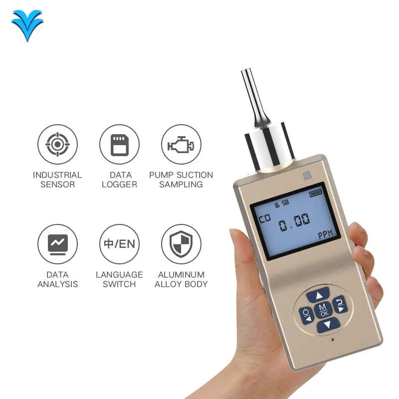

Safewill Gas Analyzer China Supplier Competitive Price Portable Pump Single Gas O2 N2 CH4 H2 Handheld PH3 Gas Detectors