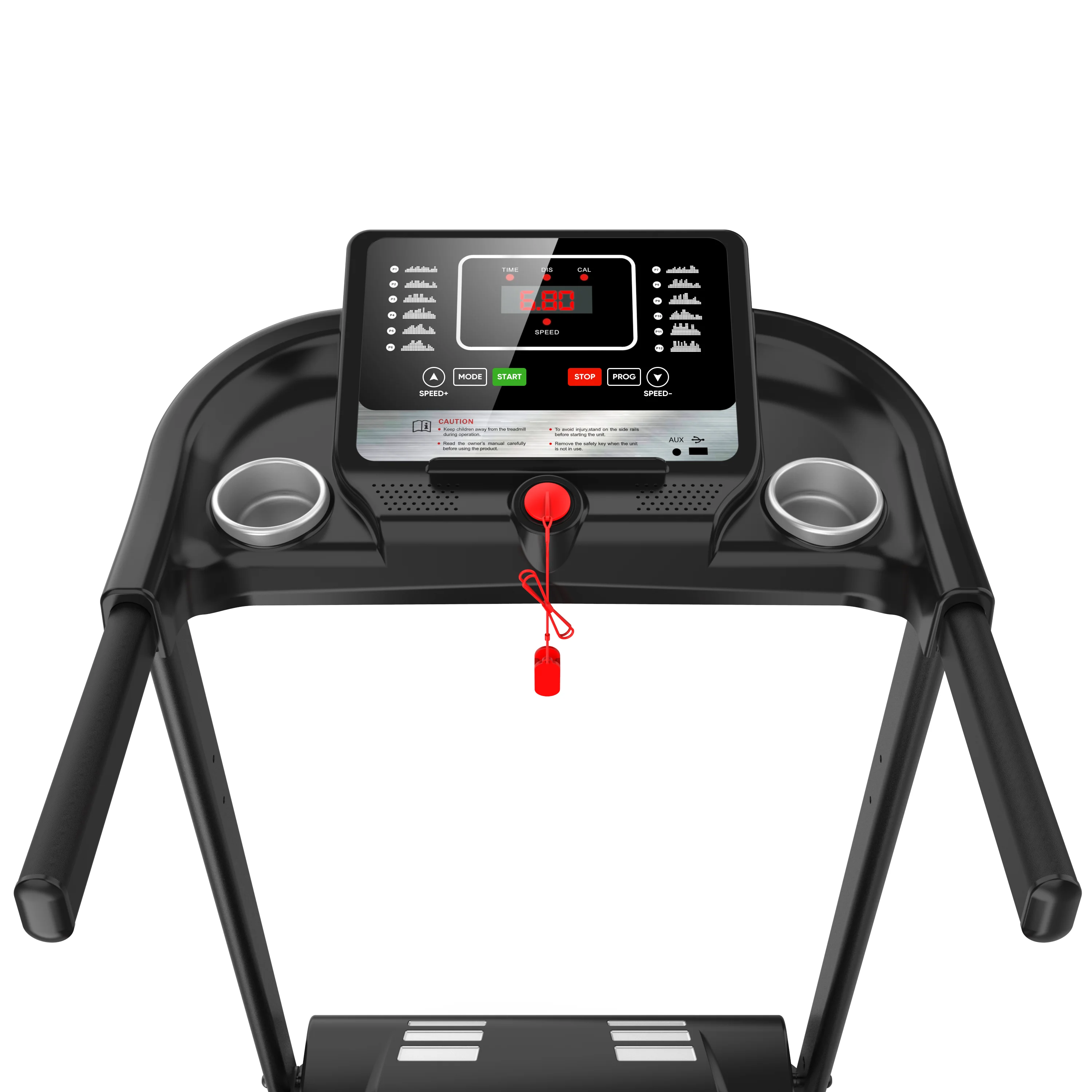 Electric Folding Treadmill Easy Assembly Motorized Running Jogging Machine for Home Use Cheap Treadmillpromote sales