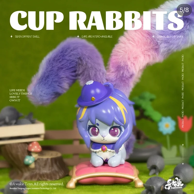 

Cup Fruit and Milk Rabbit Series Blind Box Toy Kawaii Doll Caja Ciega Action Figure Toys Model Birthday Kid Gift Mystery Box