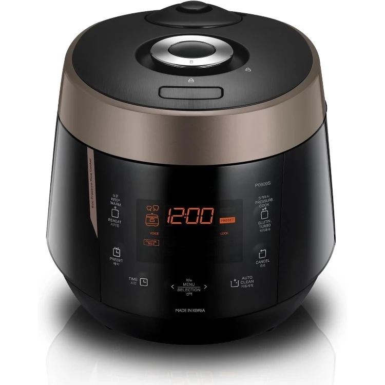 

10-Cup (Uncooked) / 20-Cup (Cooked) Heating Pressure Rice Cooker & Warmer with Nonstick Inner Pot, 13 Menu Modes