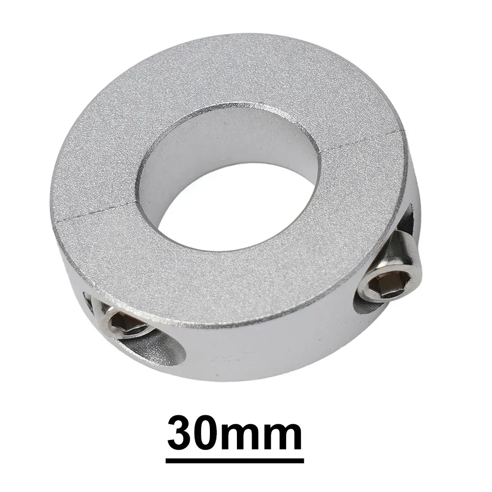 2pcs Clamp Collar Double Split Fixed Rings 20mm To 30mm Diameter Shaft Collar Clamp Type Split Collars Retaining Rings