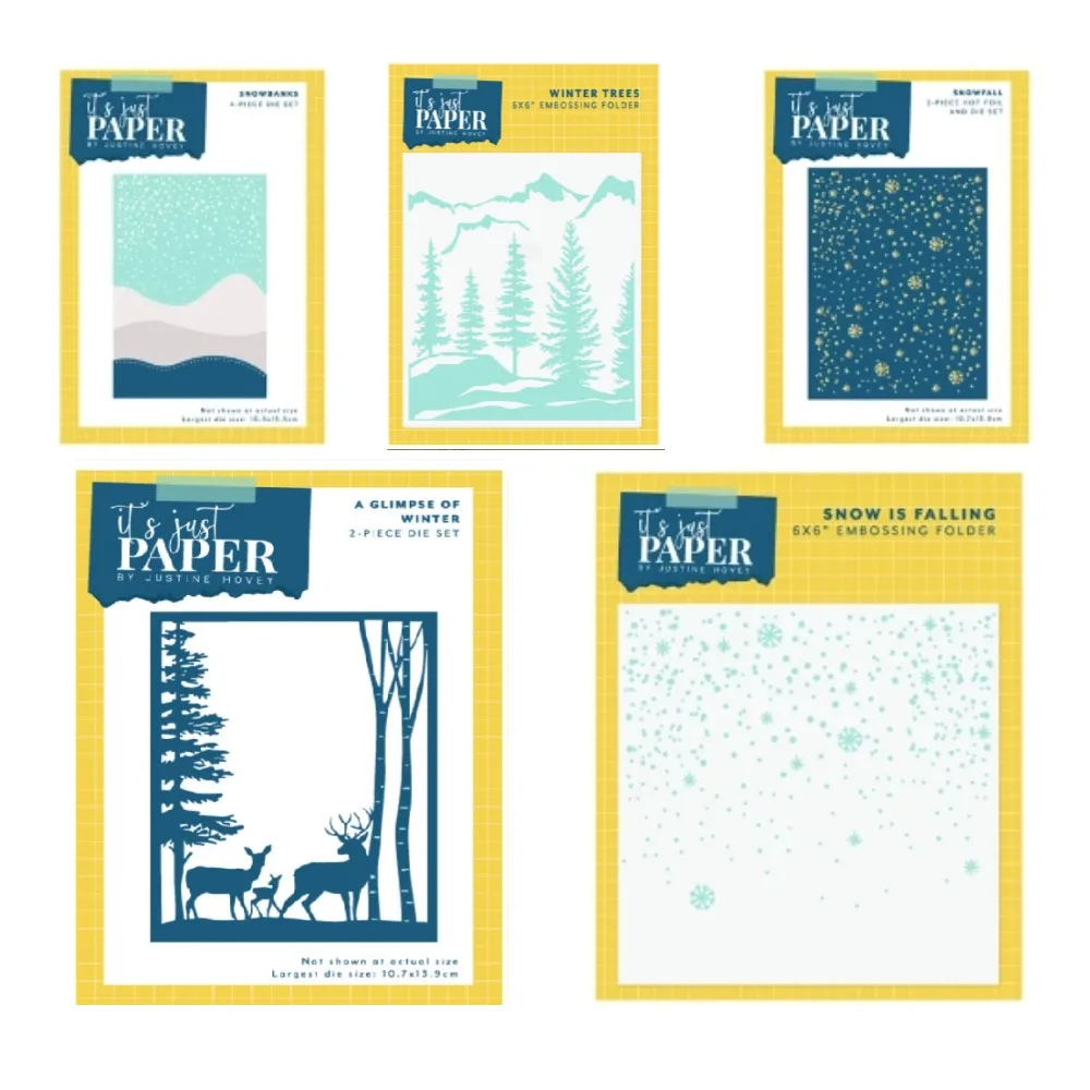 Металлические пресс-формы «снег падает с неба»