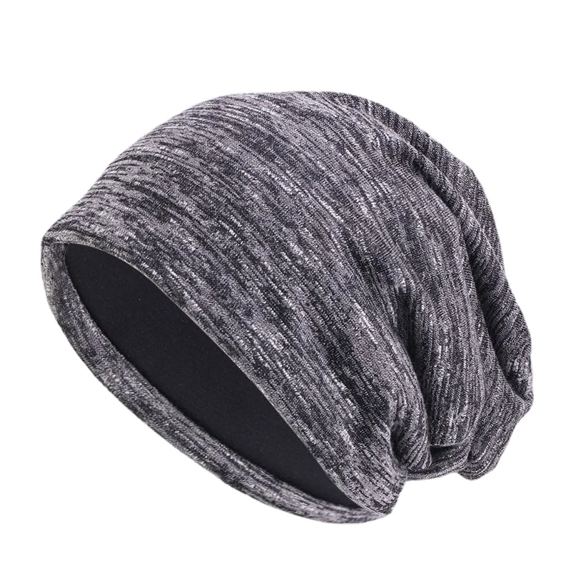Cashmere-like Double Fabric Beanie Hats for Adults
