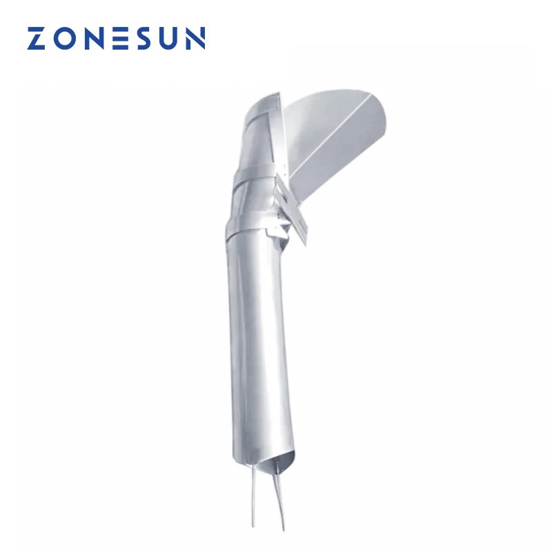 

ZONESUN Packaging machine Parts Shaper Custom Back Seal shaper Three-side Seal Shaper Packing Filling Sealing Machine