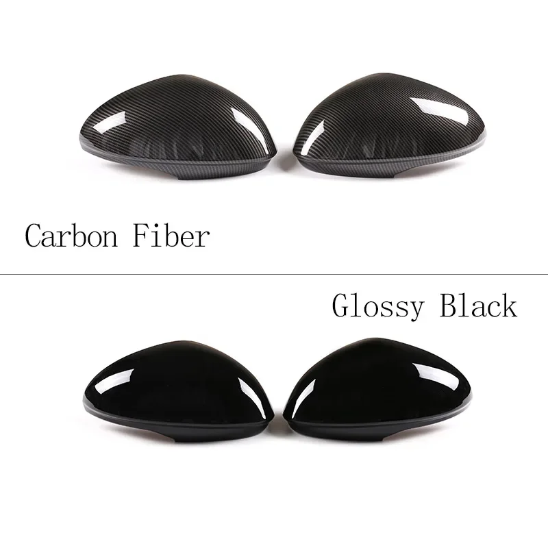 ABS Glossy Black For Alfa Romeo Stelvio Giulia 2017-2022 Car Side Rearview Mirror Decorate Cover Trim Car Exterior Accessories