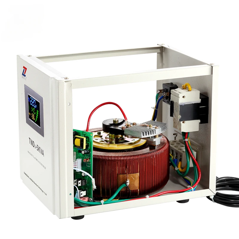 TND3-5KVA Servo Controlled with Digital Display Single Phase 50Hz/60Hz Voltage Regulator 110v 220v Automatic Voltage Stabilizer