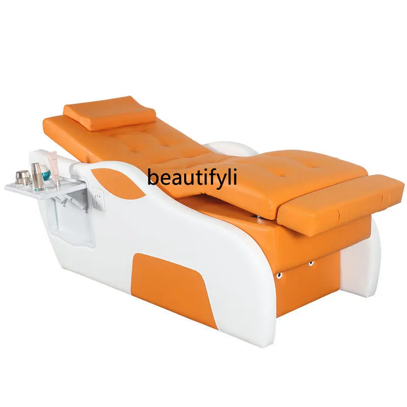 

S7486 ss Modern Simple New Electric Face Washing Bed Face Washing Bar Facial Bed Light Beauty Facial Care Massage Couch