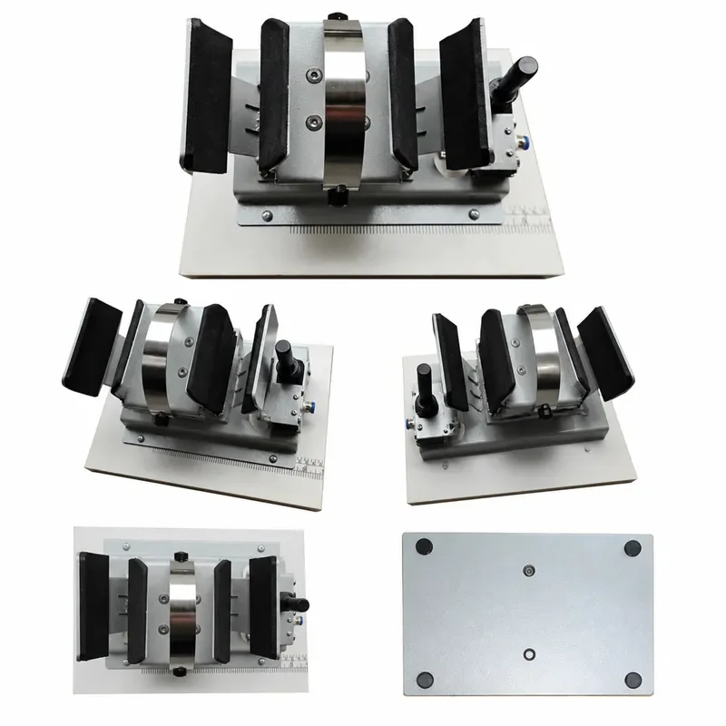 Pneumatic Shoelace Threading Clamping Machine Shoe Upper Fixing Former Sneaker Molding Footwear Manufacturing Equipment Tool