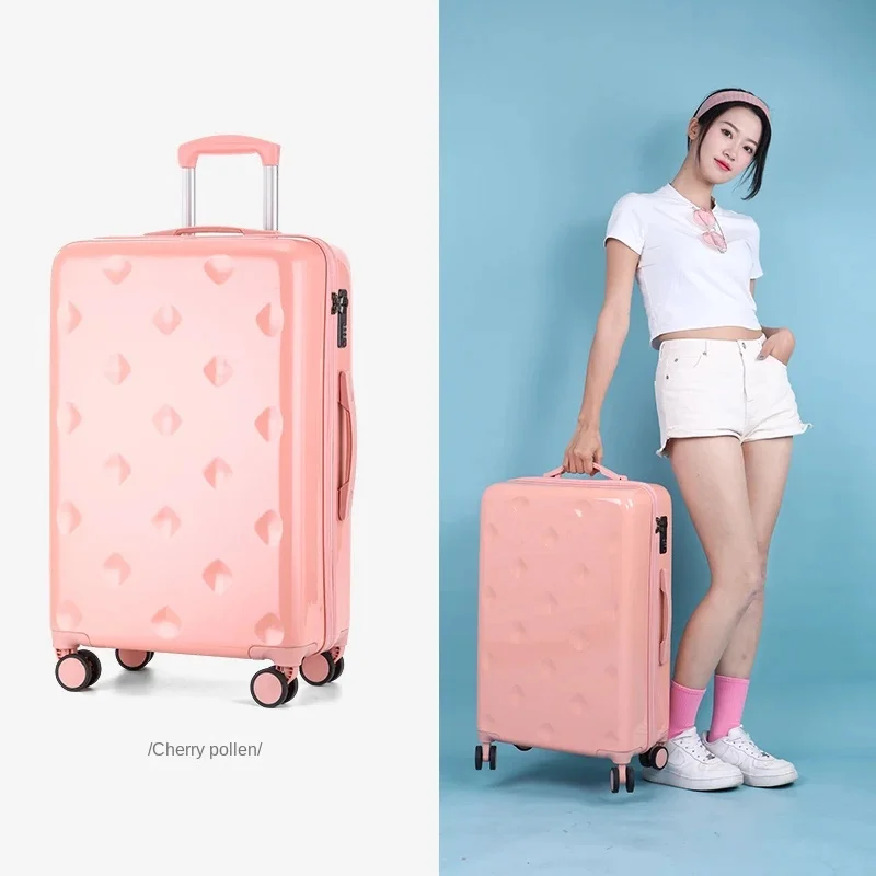 

20"22"24"26"28" Inch Suitcase Spinnner Rolling Luggage with Wheels Large Capacity Travel Suitcase Ladies Trolley Case