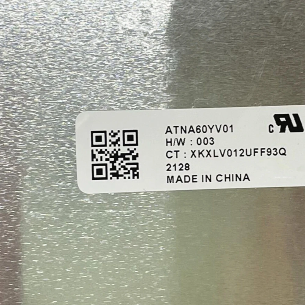 

ATNA60YV01 16-дюймовый OLED LCD экран для ноутбука, панель дисплея 3840x2400 eDP 40 контактов