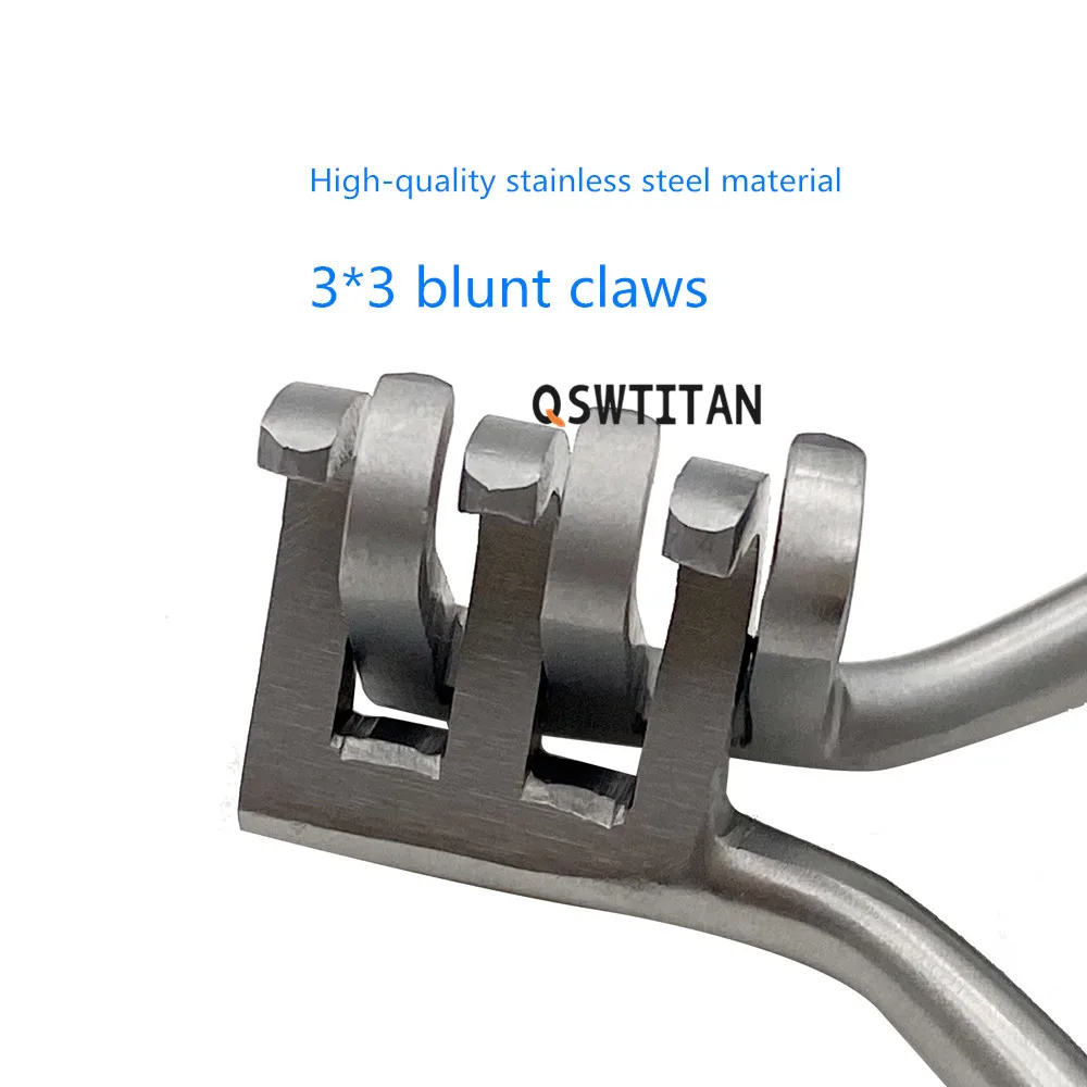Multihook ankle skin Distraction Mini hook distractor forceps 3x3 Blunt Multi hook retractor Orthopedic Instrument