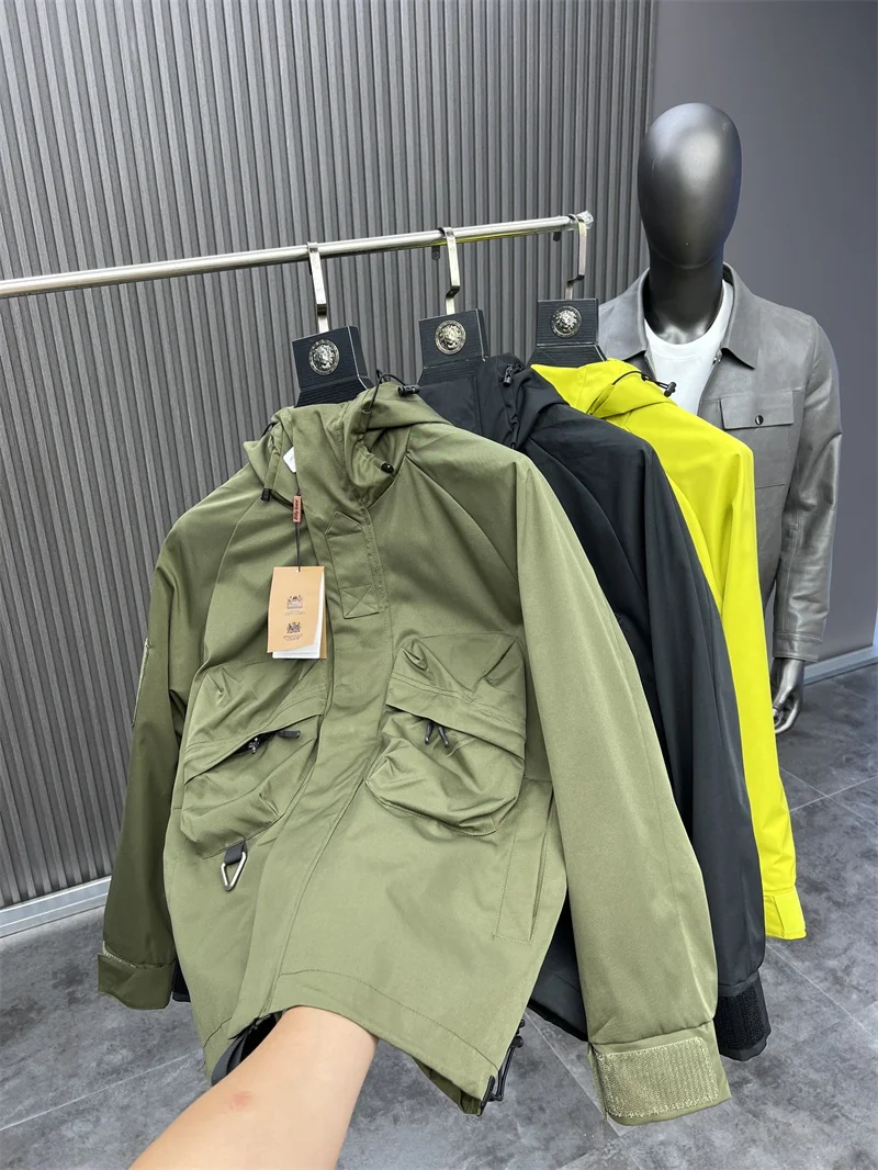 

Svip мужское уличное повседневное пальто Jaet ветрозащитное моющееся пальто с капюшоном весна-осень-зима стоячая длина све обычной длины