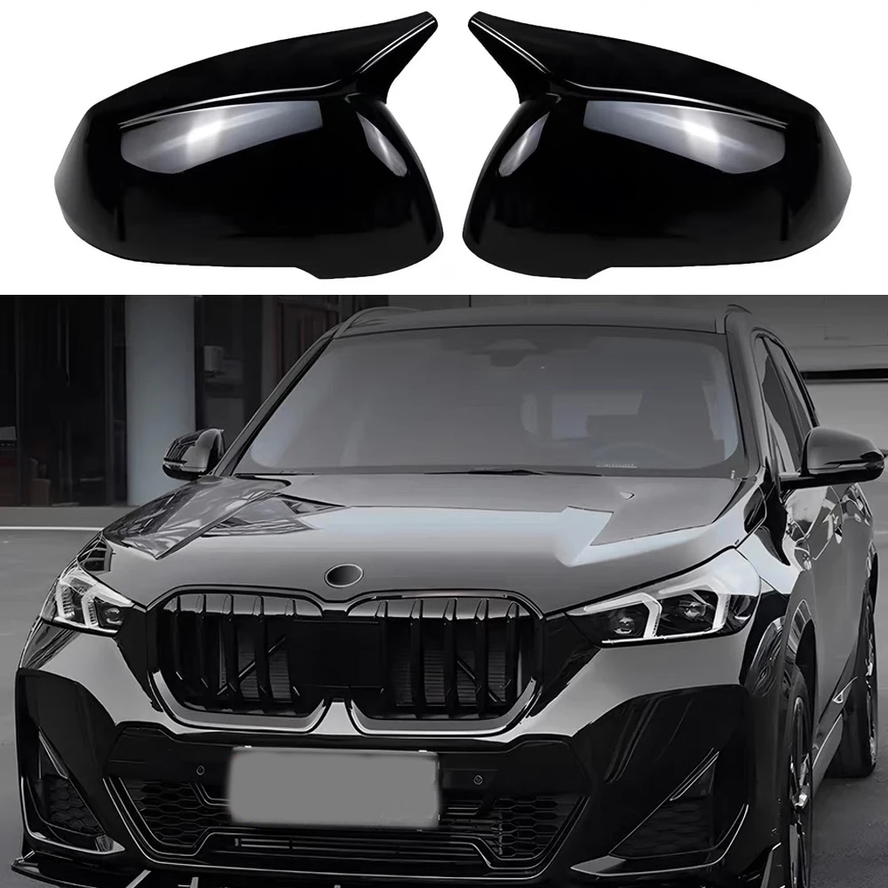 

Carbon Fiber Look Rear View Mirror Cap For BMW X1 U11 U12 2023 2024 Car Side Wing Mirror Cover Case Shell Trim Accessories