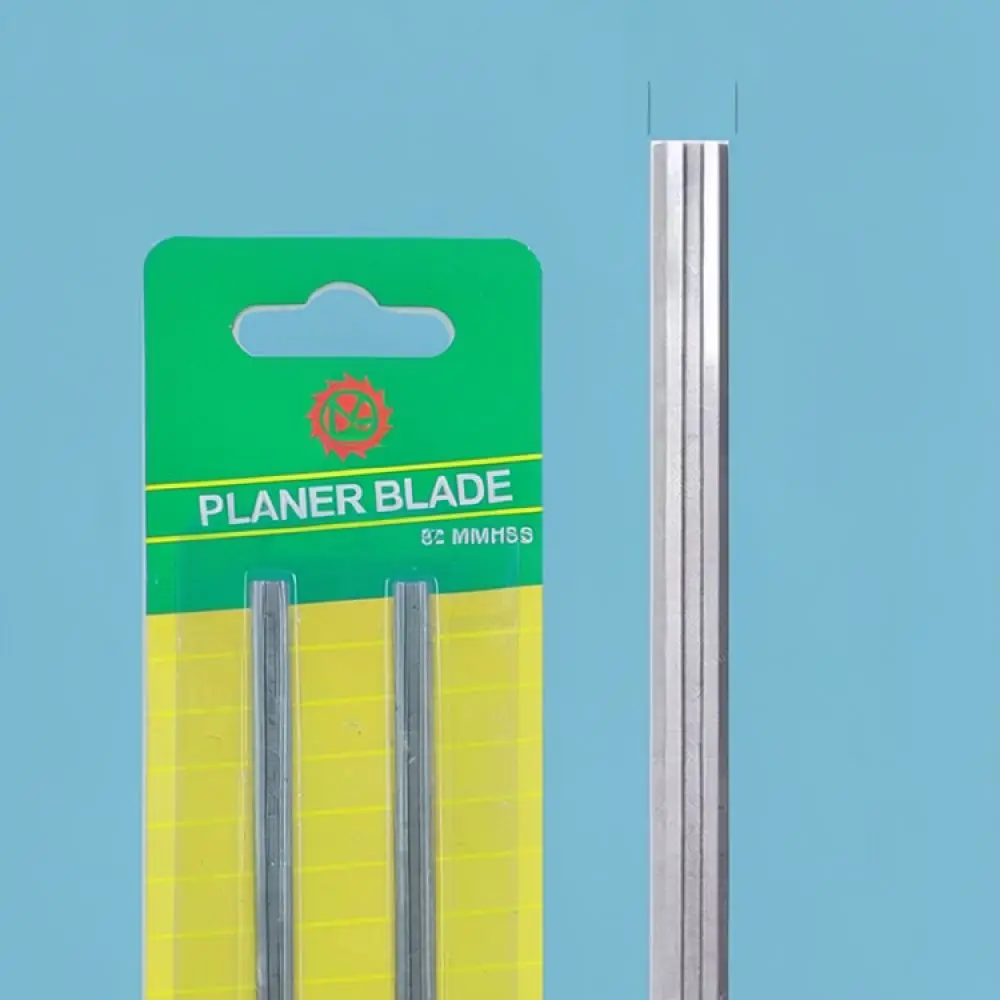 82mm Manual Planer Blade High Carbon Steel Cutter For Wood Smoothing Carpentry Tool Durable Woodworking Replacement Part