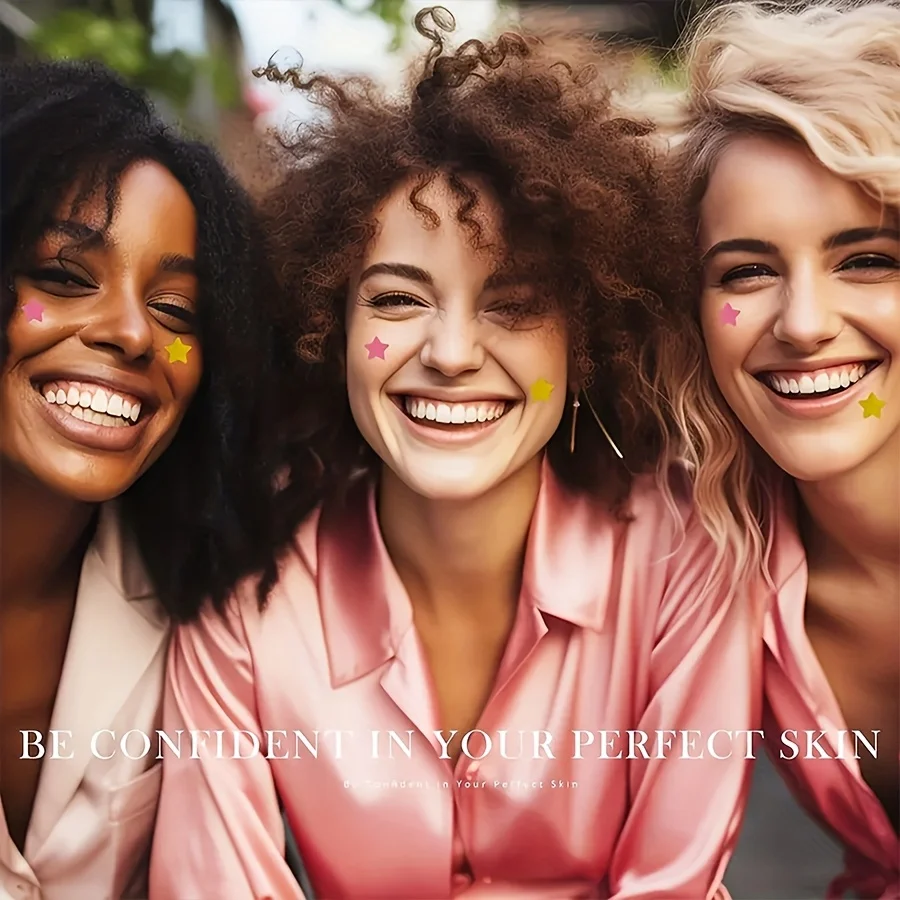 216 قطعة تغطية عيوب غير مرئية، مناسبة لجميع أنواع البشرة