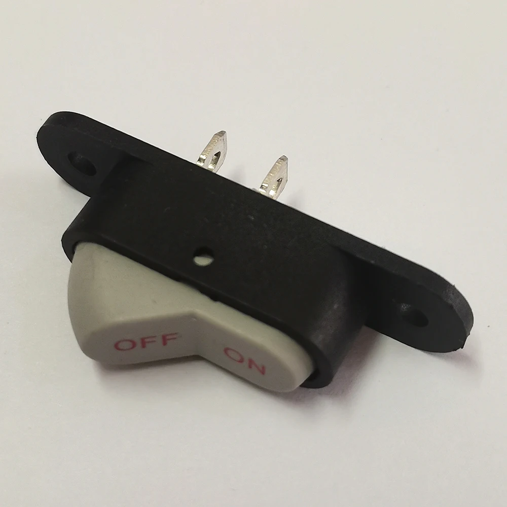 2-poliger 2-Positionen-Ein/Aus-Knopfschalter, Stromregler 6A 250V AC 10A 125V AC KCD1 für elektrischen Reiskocher, Wok, Haushalts-Startschalter – Detail 2