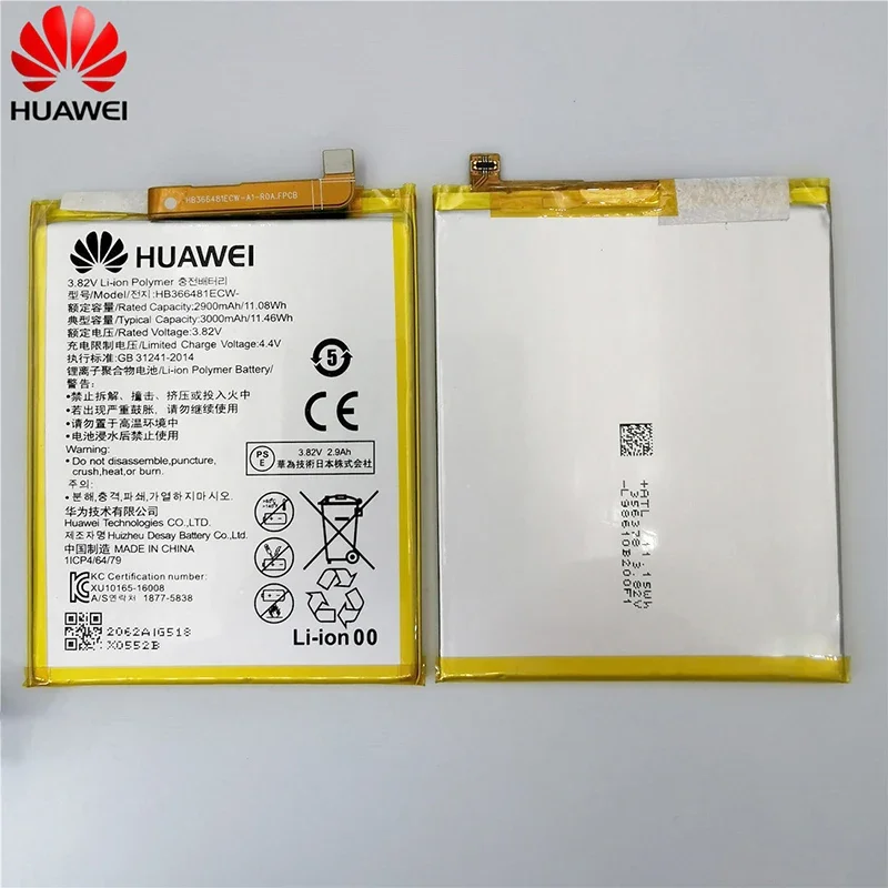 Original Replacement Battery HB366481ECW For Huawei Honor 9i P10 Lite P20 Lite G9 Honor 7C 7A Enjoy 7S 8E Nova Lite GT3 Nova 3E