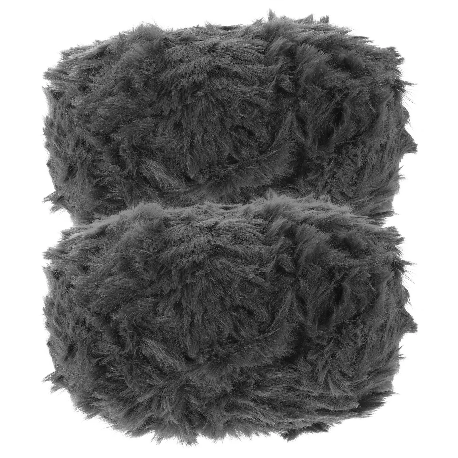 

2PCS Imitation Wool Yarn Thick Chunky Hand Super Crochet Knitting White Anti Pilling Acrylic Fiber Warm Scarfs