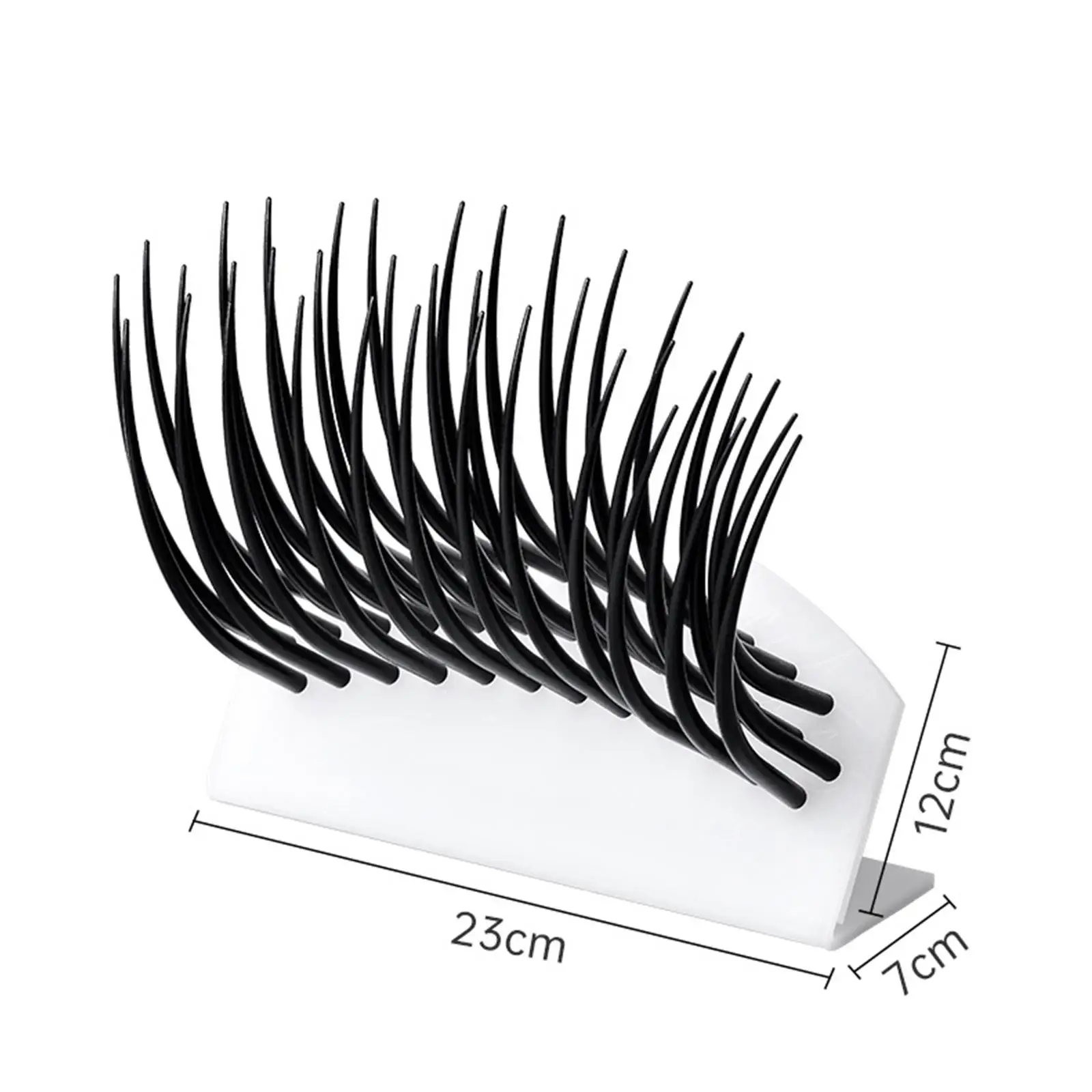 Eyelash Teaching Model False Eyelash Model Large Portable with Base Beginner
