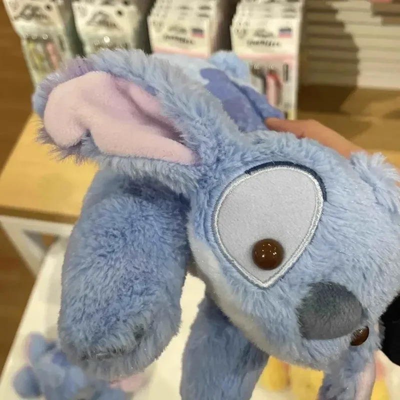 غرزة أفخم مقلمة بشكل جذاب ديزني أنيمي Kawaii القلم حقيبة أطفال مدرسة المنزل صندوق أدوات مكتب ليلو وستيتش أكياس قطيفة لعبة هدية للأطفال