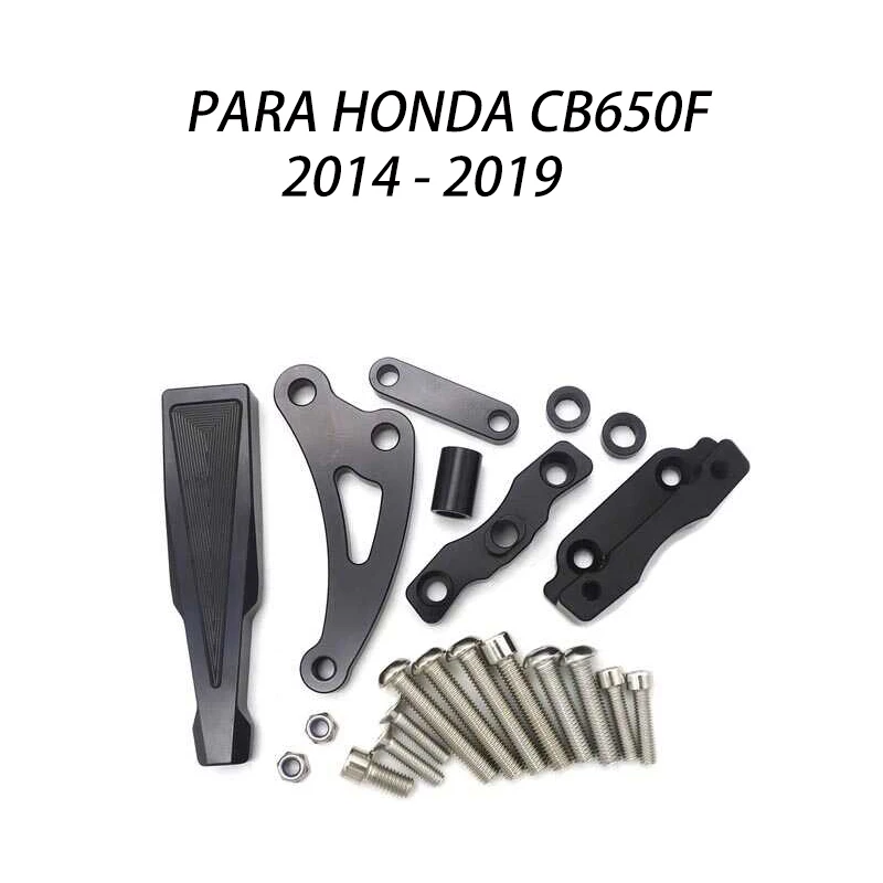Soporte de montaje de amortiguador de dirección, soporte stabilizador pour HONDA CB650F CB650 CB 650 F 650F 2014 - 2019, accès
