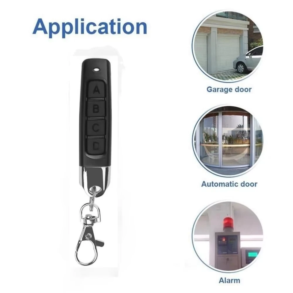 433MHZ 433.92mhz Remote Control Garage Gate Door Opener Remote Control Duplicator Clone Learning Rolling Code Car Key