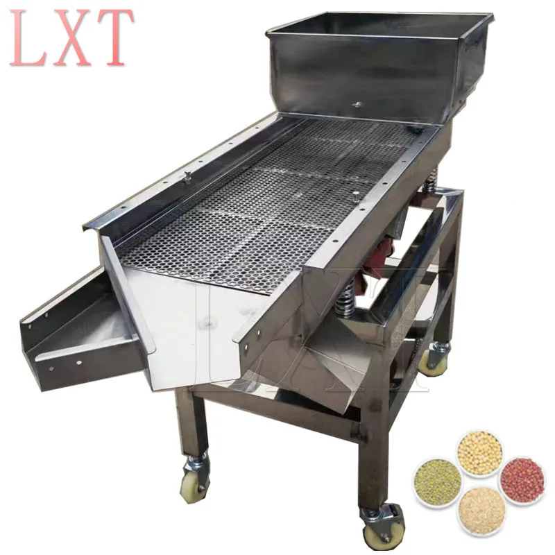 Food Sieve Machine Single Sieve Vibrating Electric Screen Packing Machine Large Granular Material Screening Machine