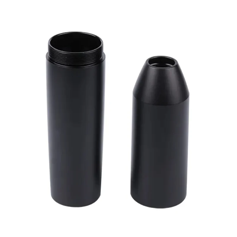 

Custom CNC machined high-precision ferrous metal industrial sleeve Optical lens barrel Protective case for electronic component