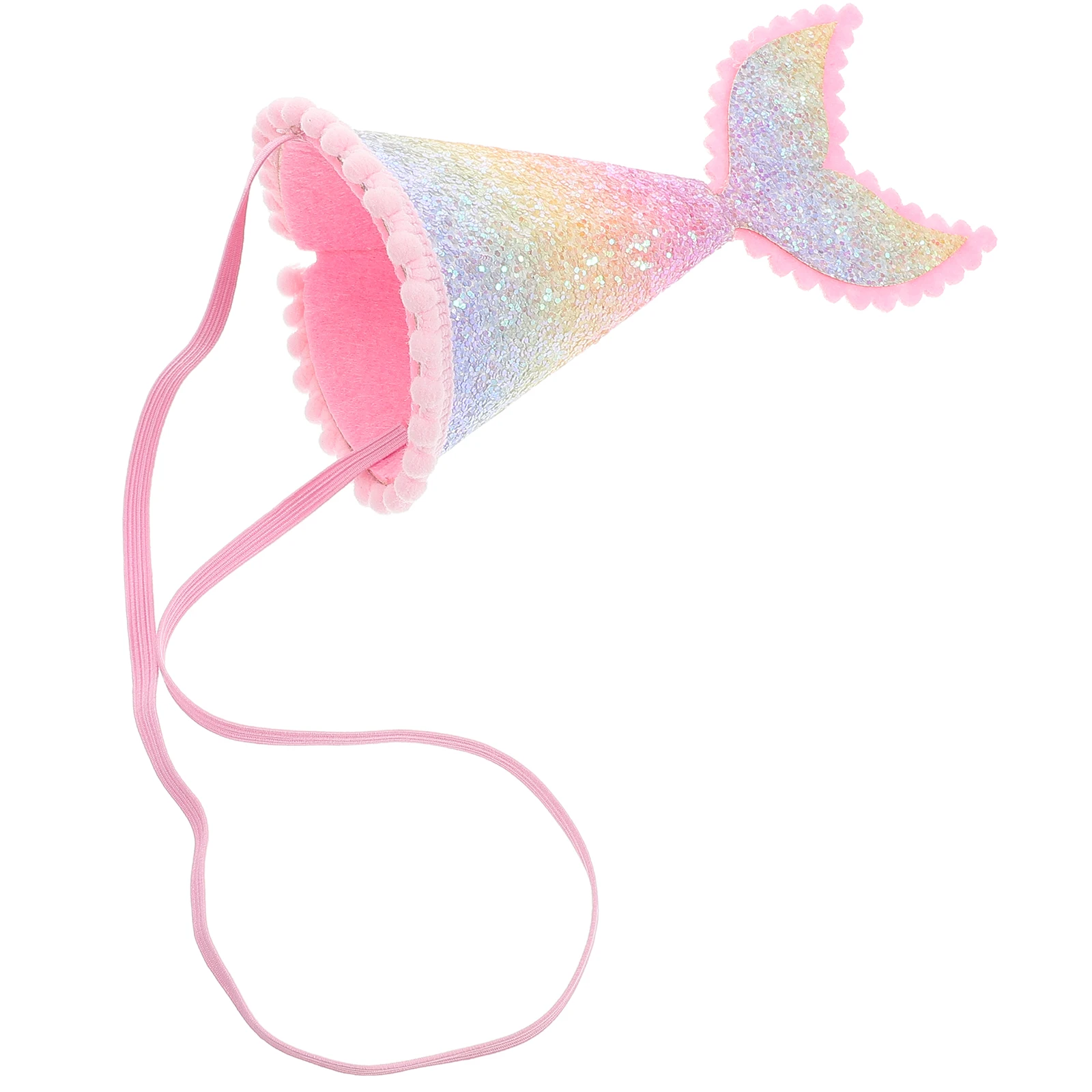 

Mermaid Birthday Crown Crowns Hats Makeup Costume Props Cone Baby Small