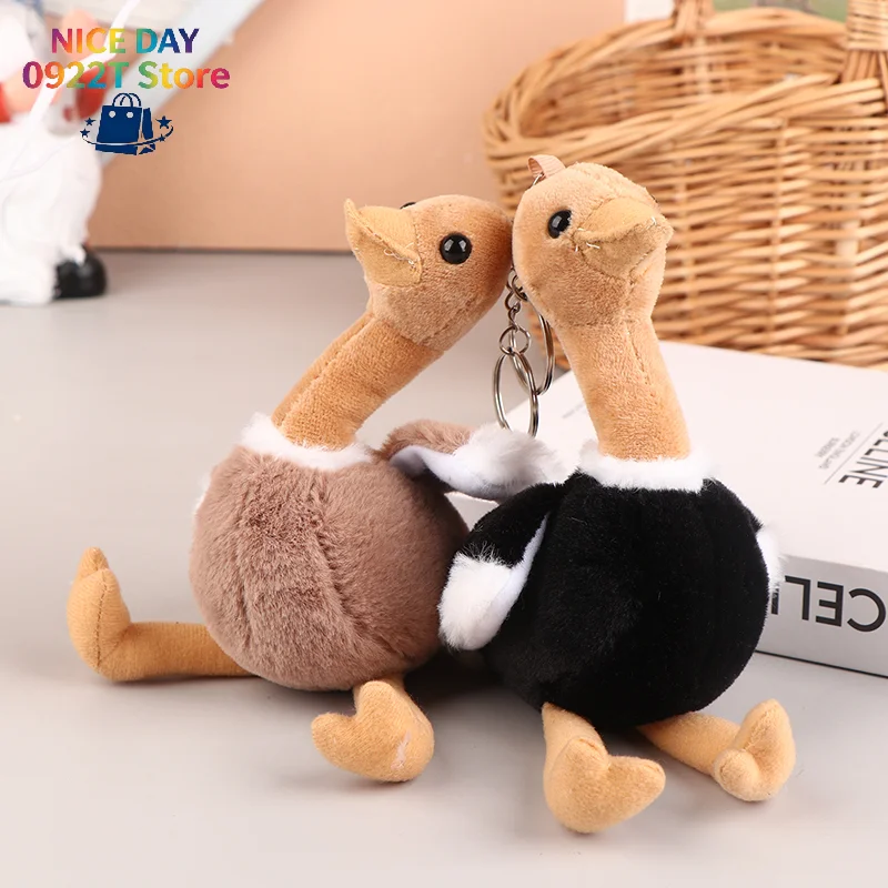 Cute Ostrich Plush Keychain Pe - огляд і ціна Carabiner Keychain