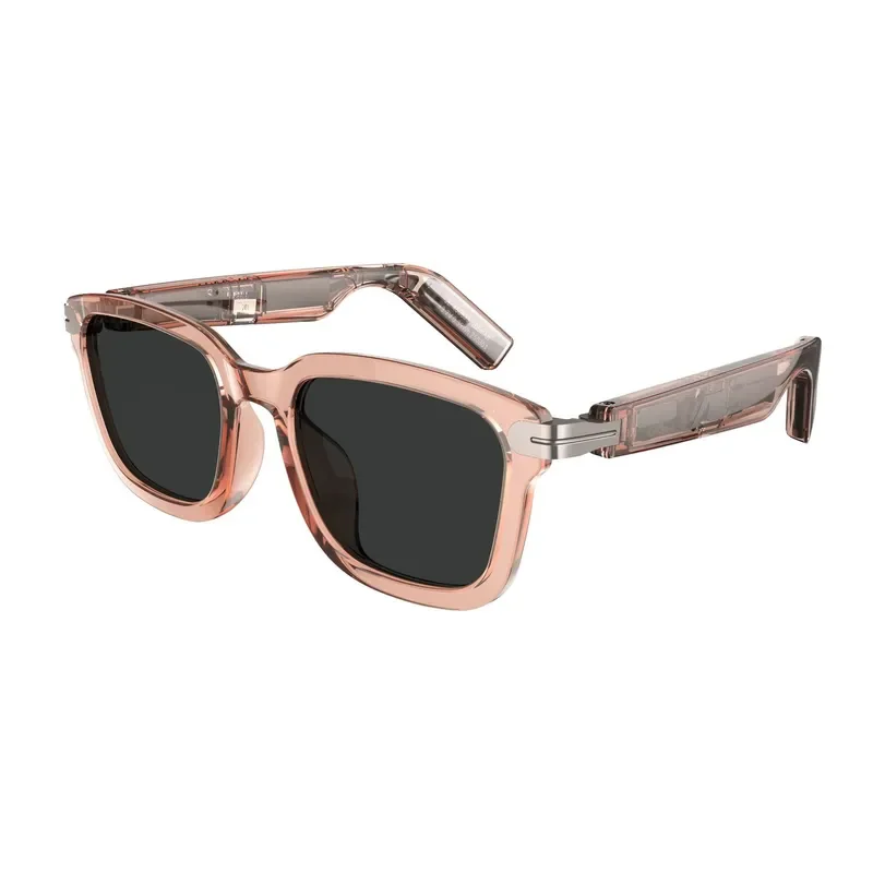 G01 AI Translation Smart Glasses Bluetooth Headset for Men Women Music Call Transparent Lens Wireless Earbones Wearable Tech