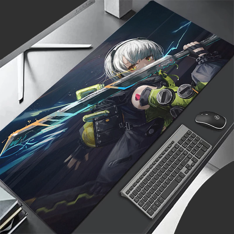 

Mousepad Pattern HD Mouse Pad Desk Mat Computer Gaming Keyboard Pad Rubber Zenless Zone Zero Anby Mat Non Slip Demara Mouse Mat