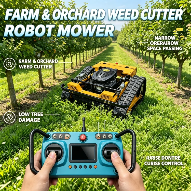 جزازة عشب آلية SDLOT ذات دوران - مراجعة Farming Zero وسعره