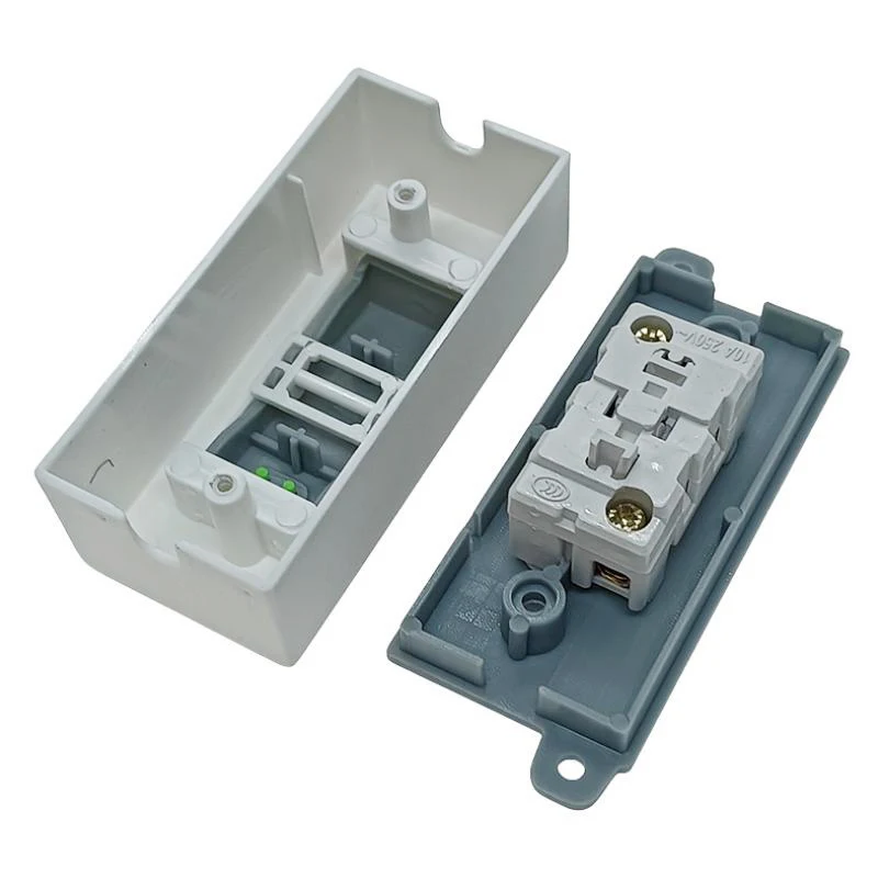 AC250V 10A Inline Switch For Lamp Light Push Button To On/Off