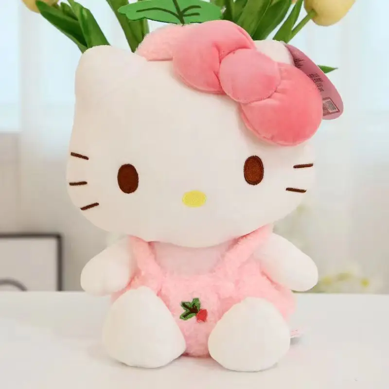 20cm Sanrio Hello Kitty Cat Pochacco Vegetable Fresh Series Plush Doll Toy Anime Cute Pillow KIids Brithday Christmas Gifts