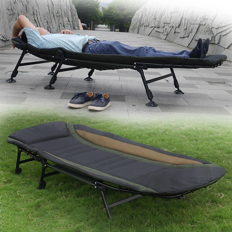 2024 Proluxe High Quality Fishing Bed Chair Carp Bed Marching Cot For Outdoor Camping