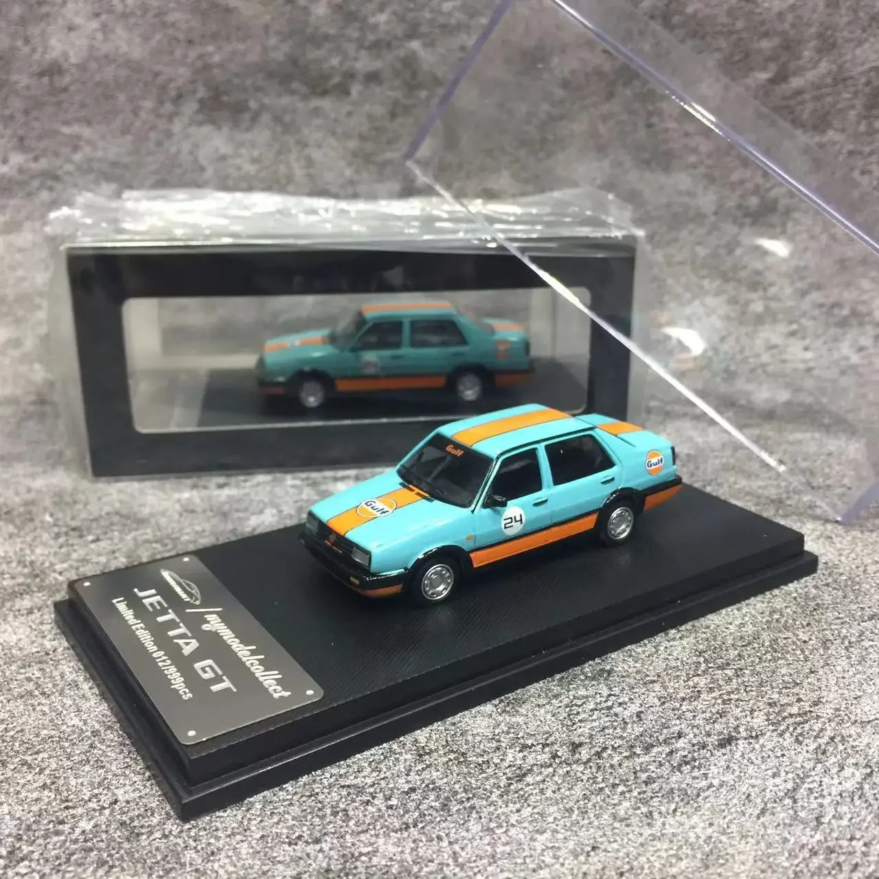 

MC 1/64 Model Car Jetta GT Alloy Die-cast Vehicle Collection- Gulf Coating