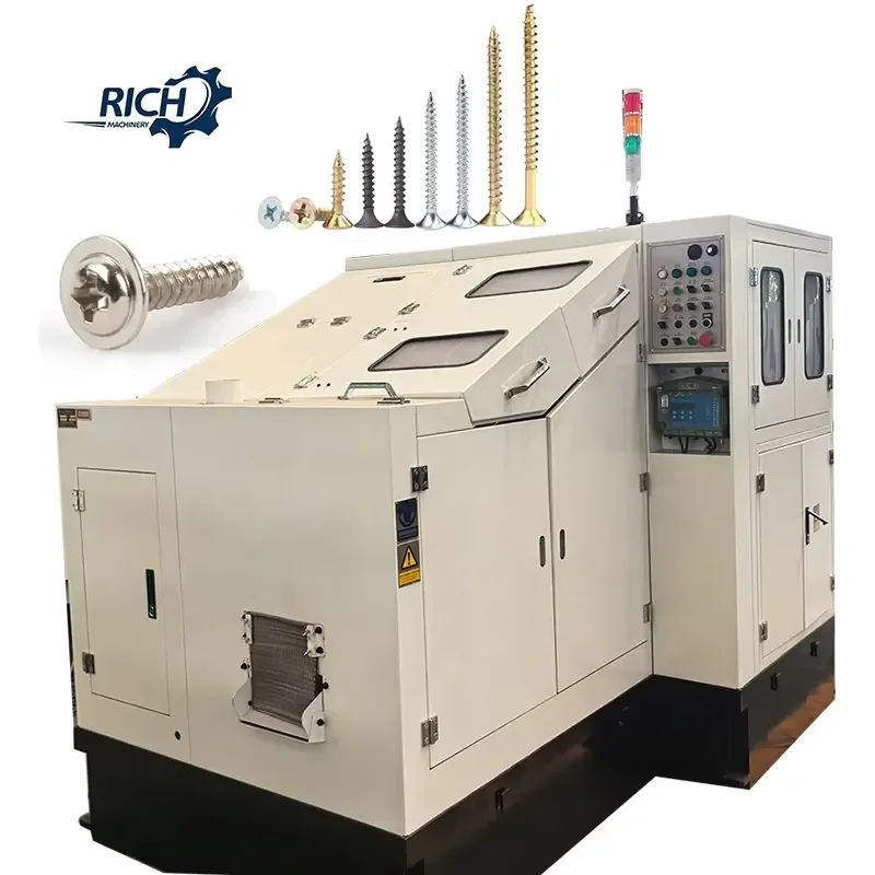 [2026] High Speed Motorized Carbon Steel Screw Manufacturing Machine with 2.2kW Power and Low Maintenance Cost