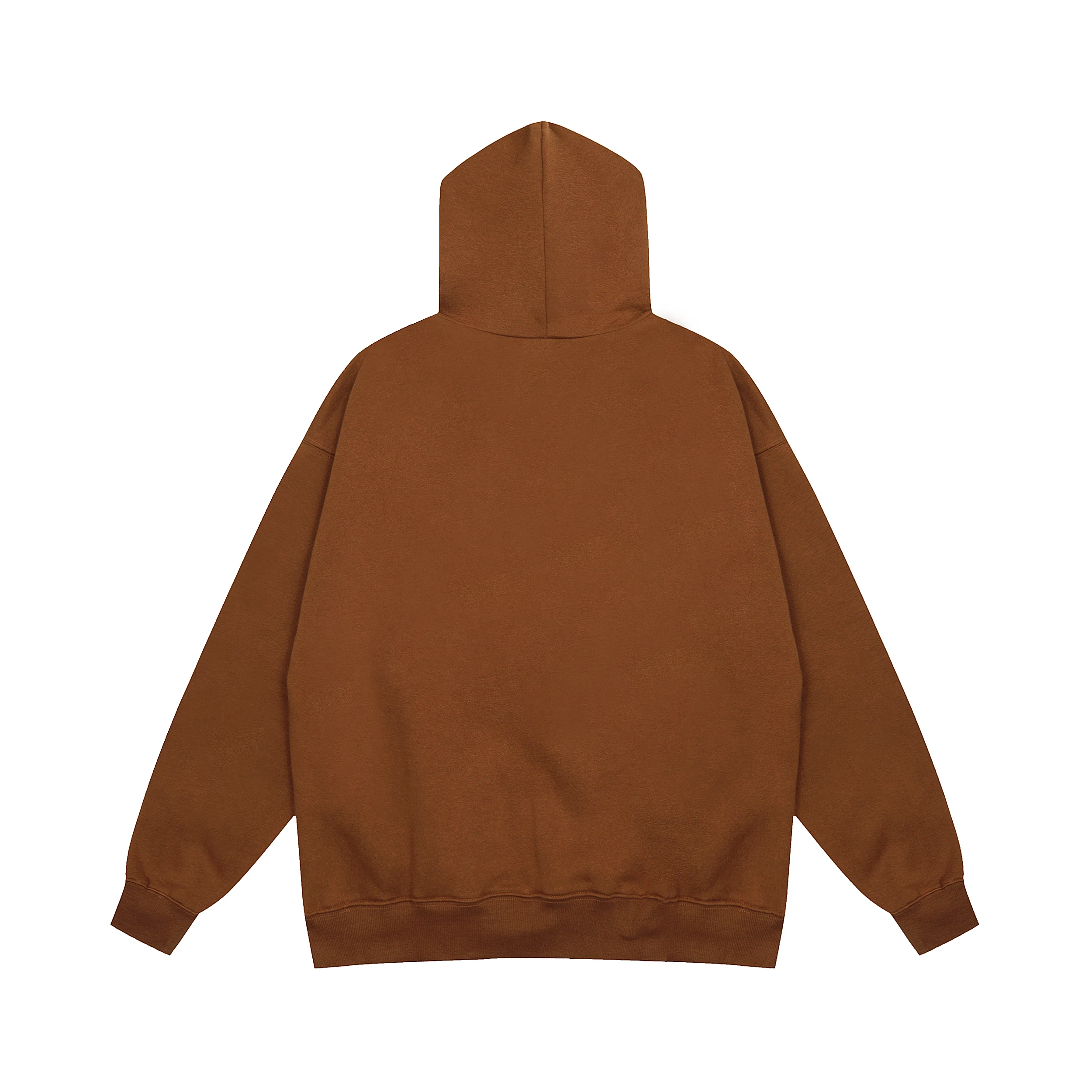 2023fw Puff Logo Ye Must Be Born Again Hoodie Men Women 1:1 Brown Kanye West Hoody Oversize Pullovers CPFM Sweatshirts