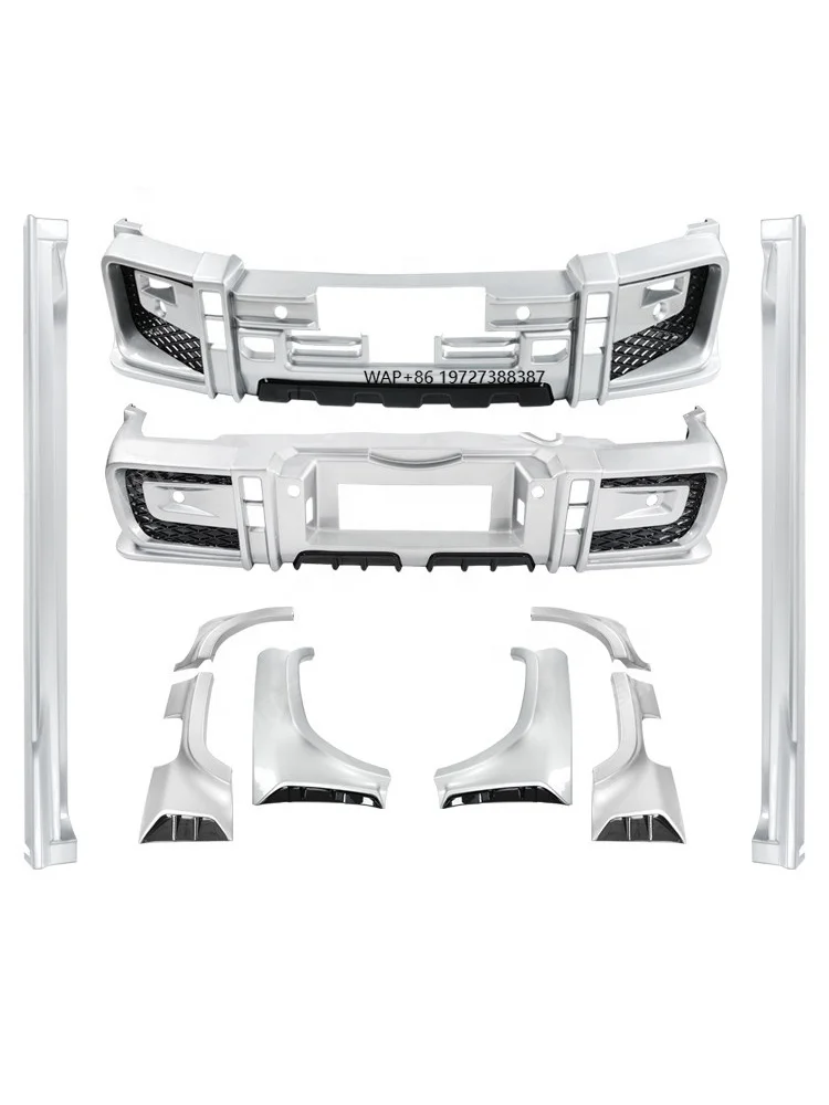 

For Jetour T2 Polaris Wide Body Kit Front Rear Bumper, Wheel Arches and Side Skirt Modification ABS Plastic Material