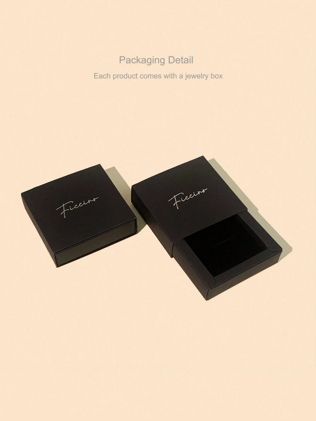 

Позолоченное титановое стальное ожерелье с подвеской в виде пончика для женщин, цепочка на ключицу, для повседневной носки, подарочная коробка