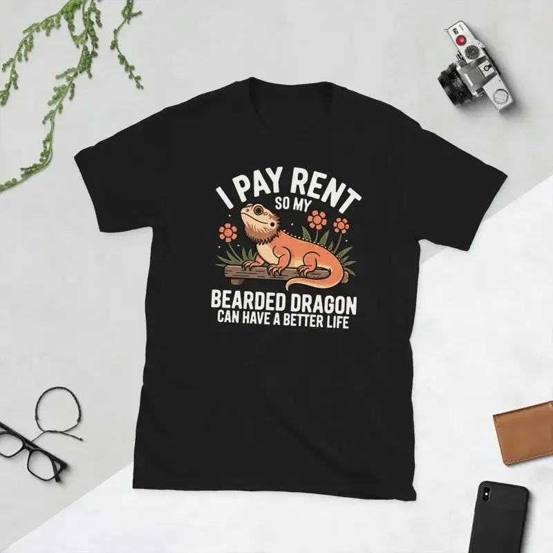 Bearded Dragon T Shirt Pet Lover Lizard Reptile