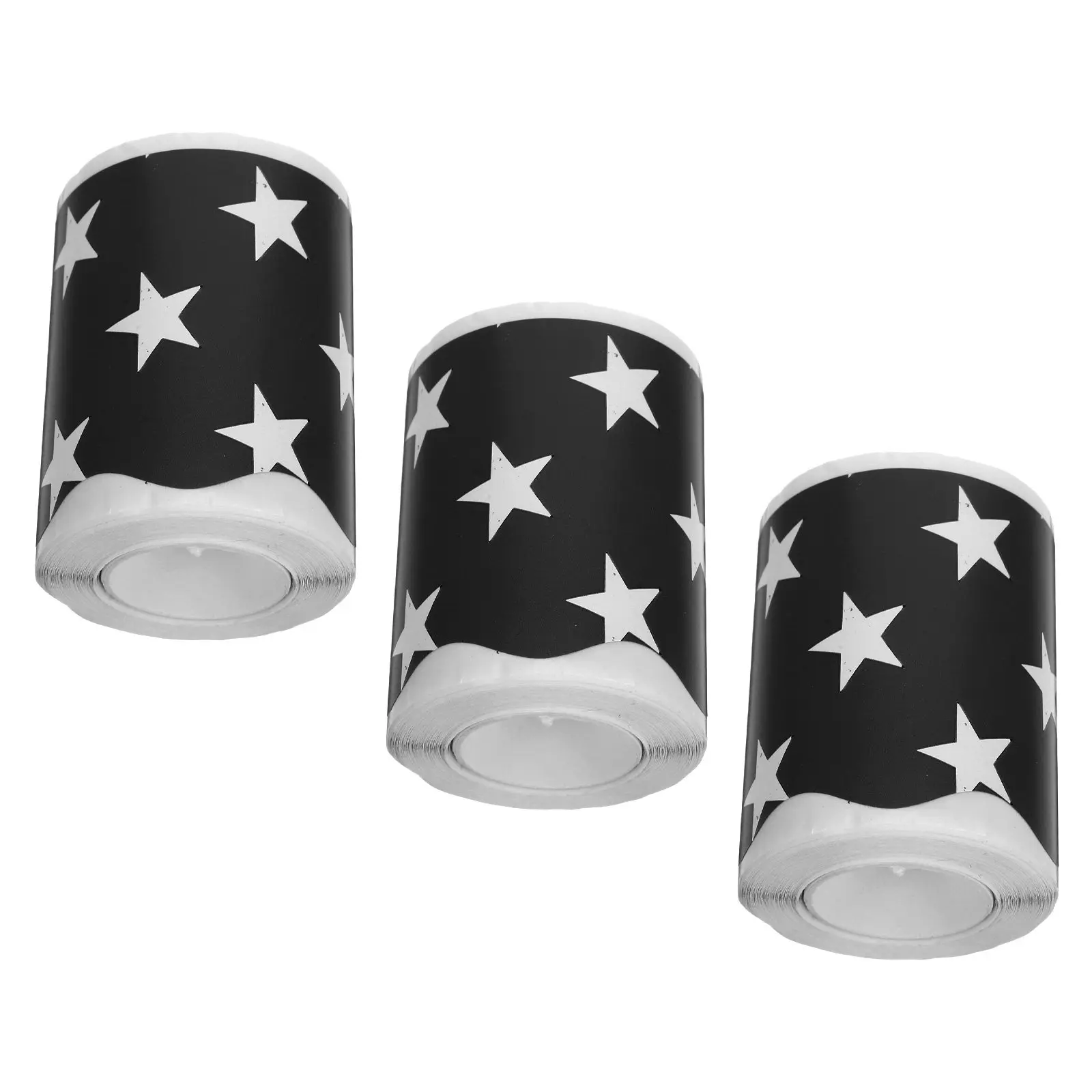 3 Rolls Star Bulletin Board Borders Scalloped Edge Trim Self-Adhesive Classroom Decor Supplies Vibrant Classroom Bulletin Board