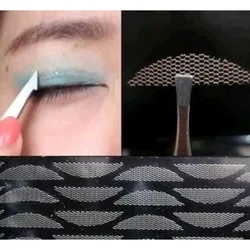 24 Pairs Big Eyes Invisible Mesh Eyelid Sticker Double Eyelid Tape Self Adhesive Stickers Eyes Makeup Tool