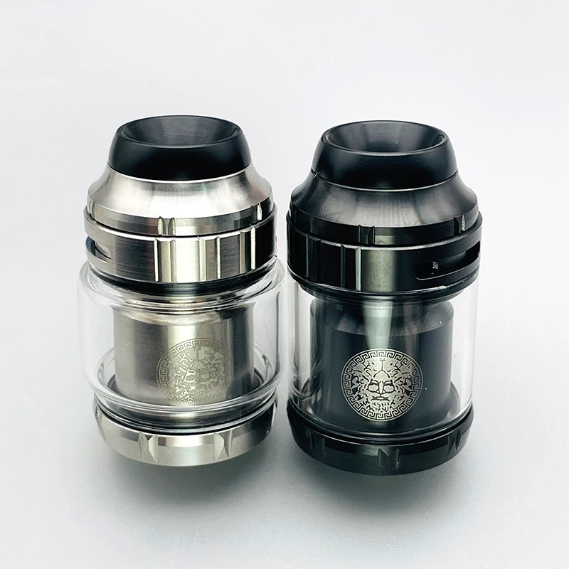 DSX Zeus X RTA Zeus X Mesh RTA Tank Atomizer 3.5ml/4.5ml 25mm Ni80 Dual Coil With Mesh Deck Rebuildable Tank Vaporizer