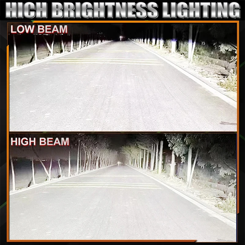 360 H7 LED المصباح لمبة صغيرة لاسلكية 2000 واط 6000 كيلو 4 الجانب CSP رقاقة ل LED كشافات السيارة السيارات ديود 1:1 توربو LED 12 فولت السيارات
